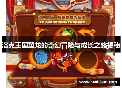 洛克王国翼龙的奇幻冒险与成长之路揭秘
